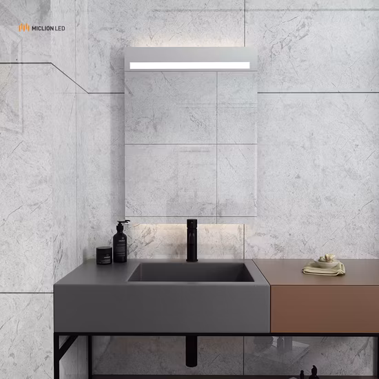 Fabrik-Badezimmer-LED-Smart-Make-up-Kosmetikspiegel mit dimmbarem Schalter